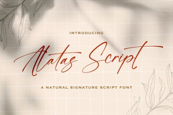 Alatas Script: Crafting Elegance for Modern Brands