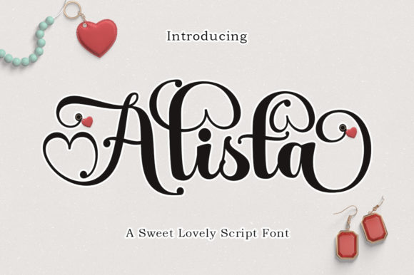 Alista Script: Elevating Design with Delicate Elegance