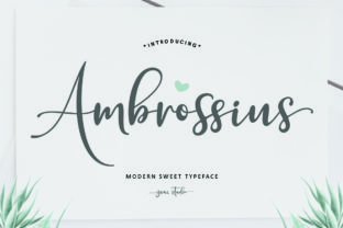 Ambrossius Script: The Handwritten Font with a Unique Twist