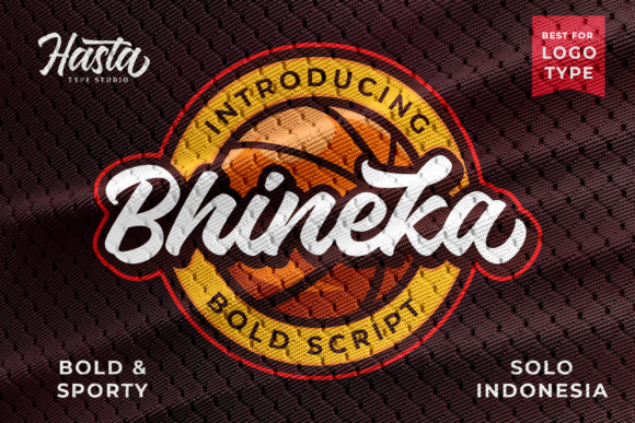 Bhineka Script: A Bold Typeface for Dynamic Brands