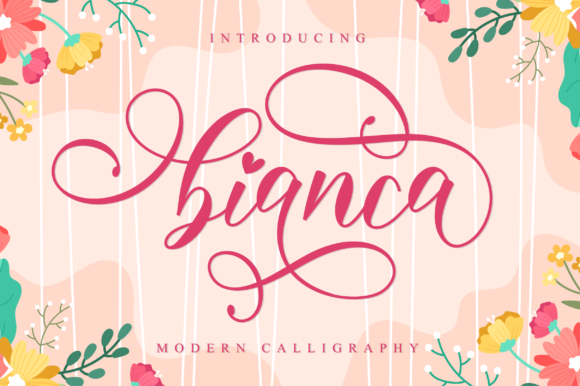 Bianca Script: Elevating Modern Design with Elegant Typography
