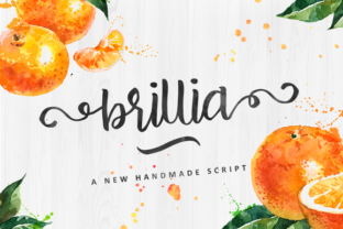 Brillia Script: A Handmade Font for Authentic Design