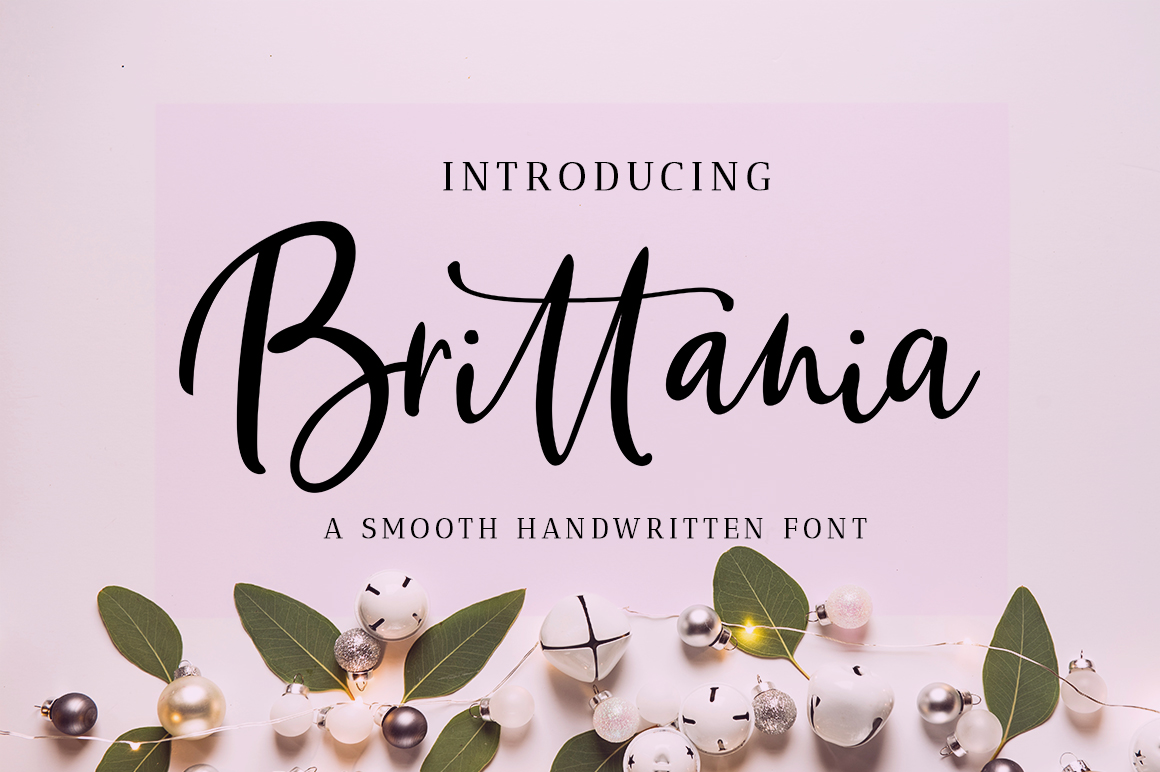 Elevate Your Design with Brittania Script