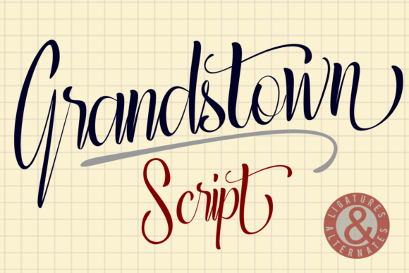 Grandstown Script: The Handwritten Font for Modern Branding