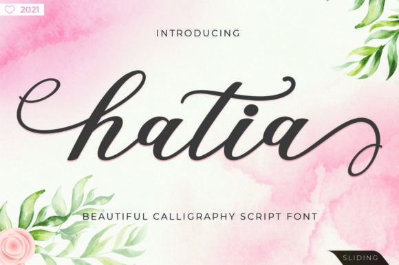 Hatia Script: A Font That Brings Grace to Your Creative Projects