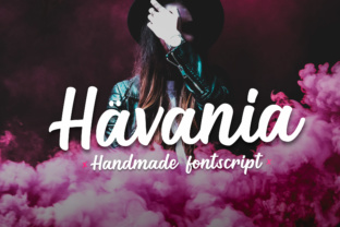 Havania Script: A Stylish Handwritten Font for Modern Brands