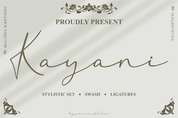 Kayani Script: A Modern Handwritten Font for Creative Projects