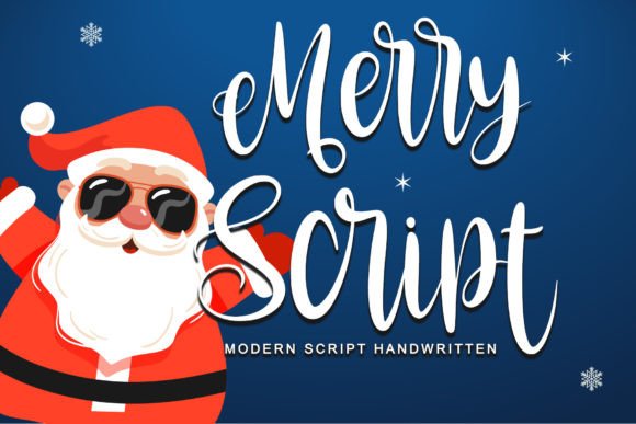 Merry Script: The Festive Font That Feels Like a Hug