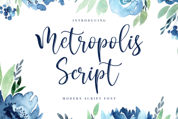 Metropolis Script: Where Modern Charm Meets Creative Versatility