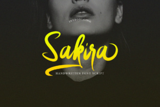 Sakira Script: The Brush Script Font for Modern Design