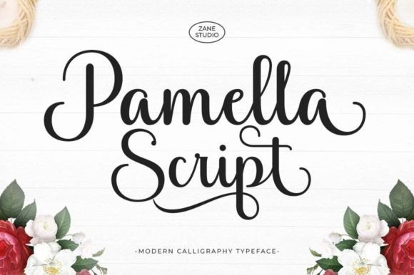 The Romantic Charm of Pamella Script for Creative Branding