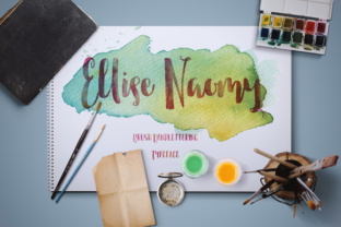 The Warmth of Handlettering: A Look at Ellise Naomy Script